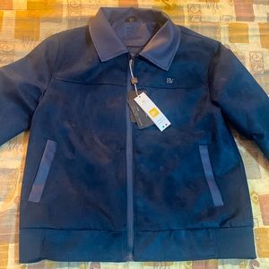 Blue colour bomber jacket brand new with tags never worn